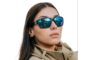 Prescription Sports Sunglasses Black Blue