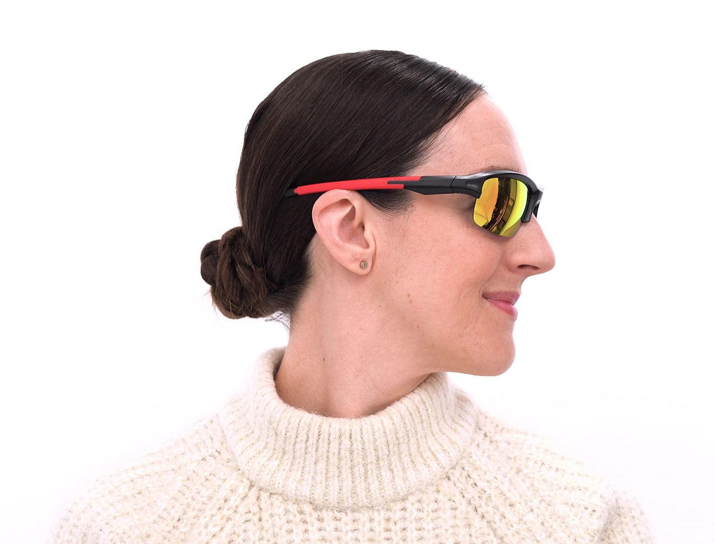 Hornell Prescription Sports Glasses & Sunglasses Black Red - Cycling, Jogging and Fishing Glasses