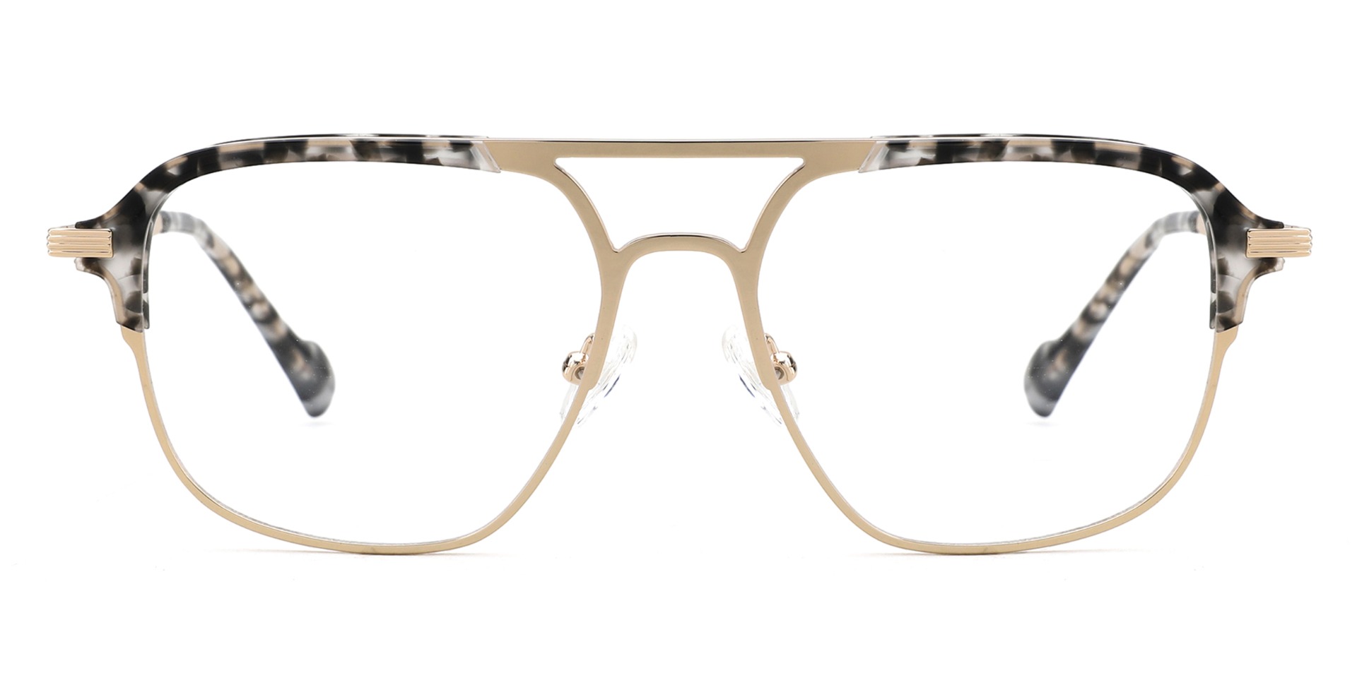 Stamford Prescription Glasses Gold - Spring Hinge Eyeglasses