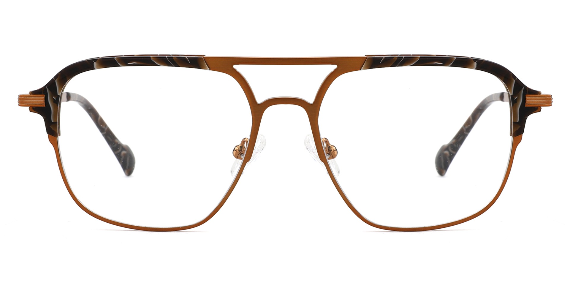 Stamford Prescription Glasses Brown - Spring Hinge Eyeglasses