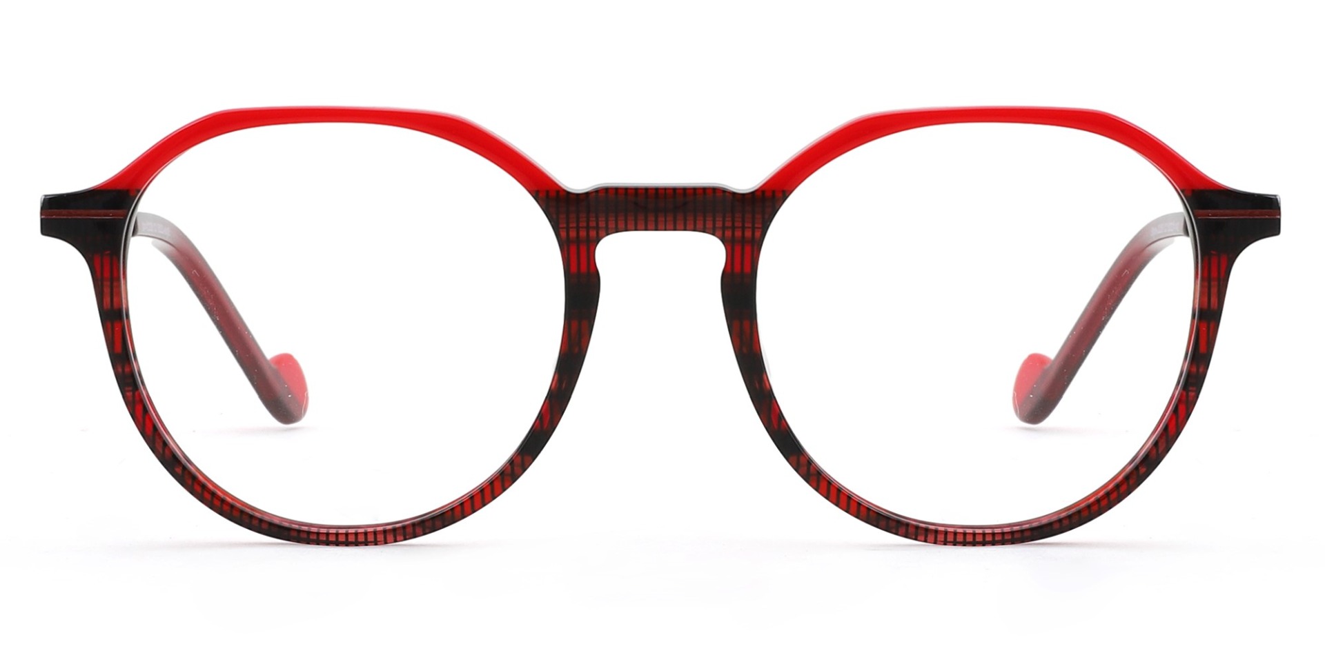 Mcallen Prescription Glasses Red - Spring Hinge Eyeglasses