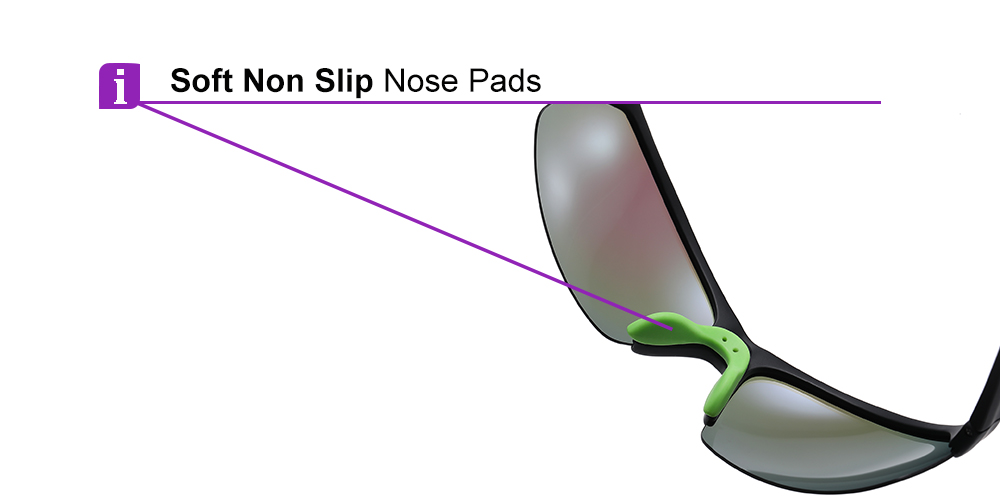 Hornell Prescription Sports Glasses & Sunglasses White Red - Cycling, Jogging and Fishing Glasses