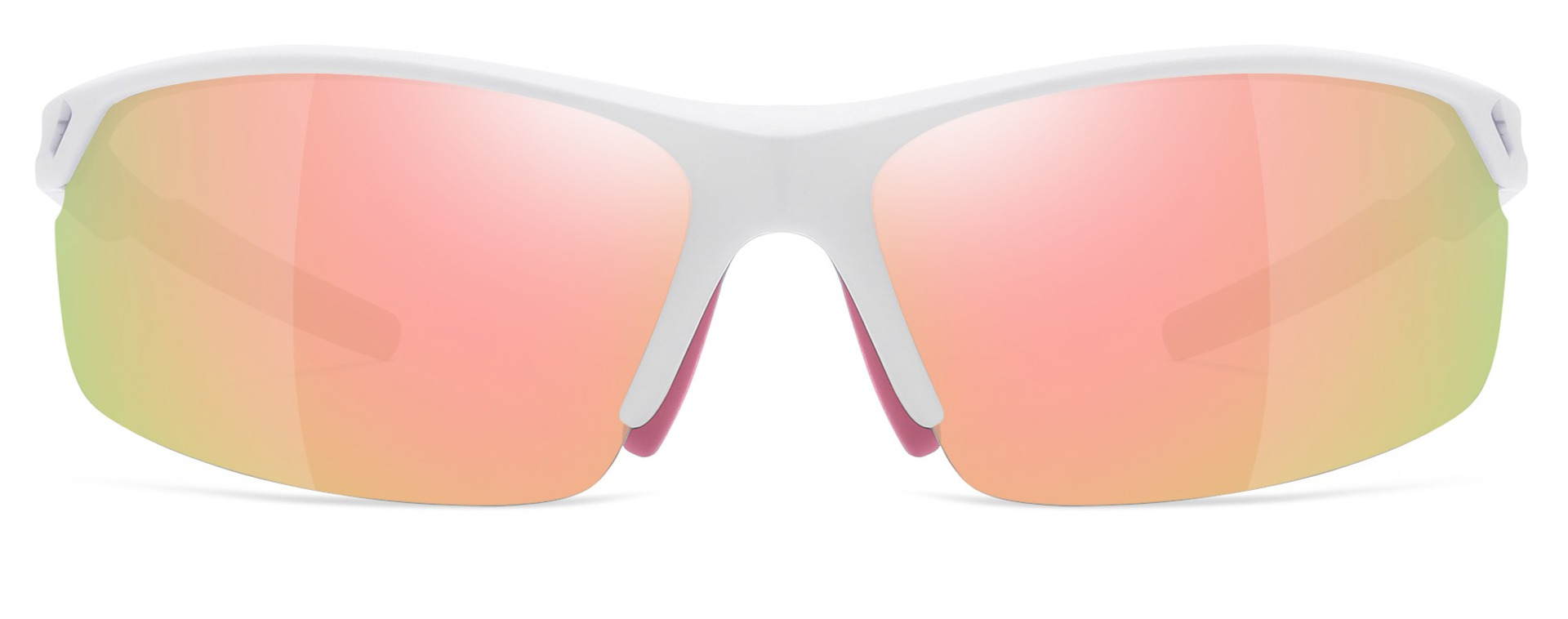 Hornell Prescription Sports Glasses & Sunglasses White Red - Cycling, Jogging and Fishing Glasses