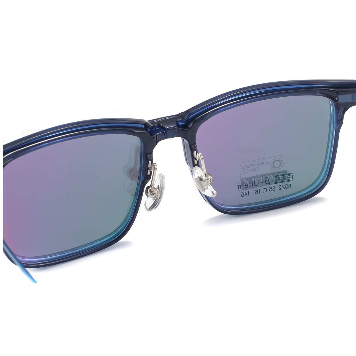 Fillmore Polarized Clip-On Rx Sunglases Men & Women Prescription Eyeglasses