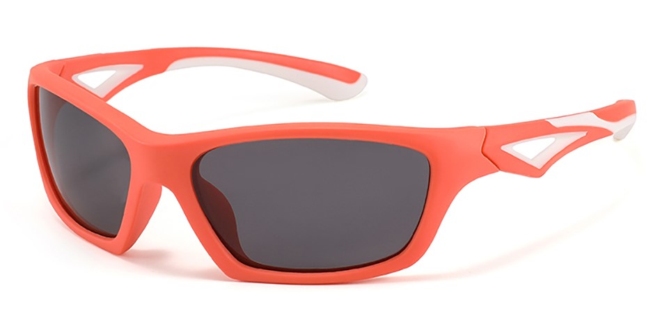 Olivia Orange Prescription Sports Goggles For Kids - Soft Gel Padding - Soccer, Football, Basketball, Baseball