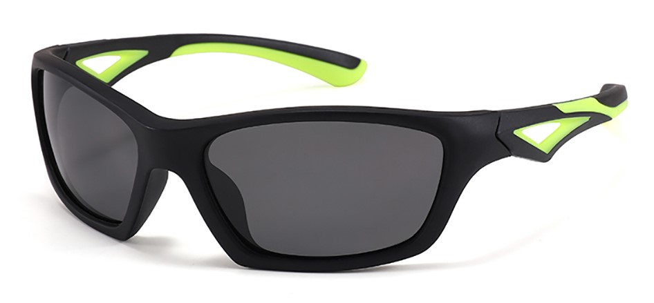 Olivia Black Prescription Sports Goggles For Kids - Bendable Impact Resistant - Youth Soccer, Football, Basketball, Baseball Glasses 