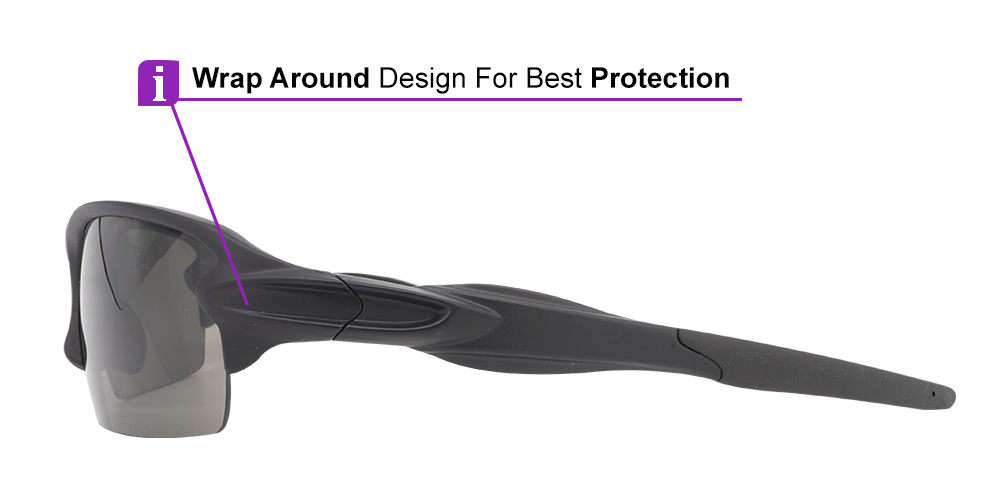 Coho Prescription Sports Sunglasses Black