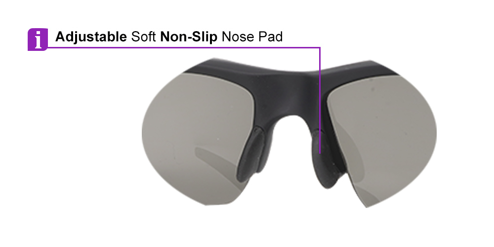 Coho Prescription Sports Sunglasses Black