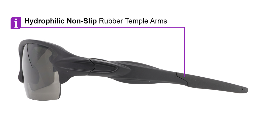 Coho Prescription Sports Sunglasses Black