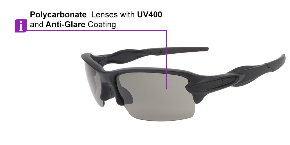 Coho Prescription Sports Sunglasses Black