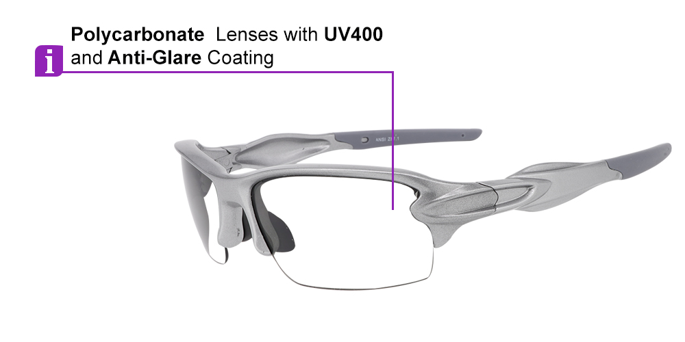 Coho Rx Safety Glasses Grey