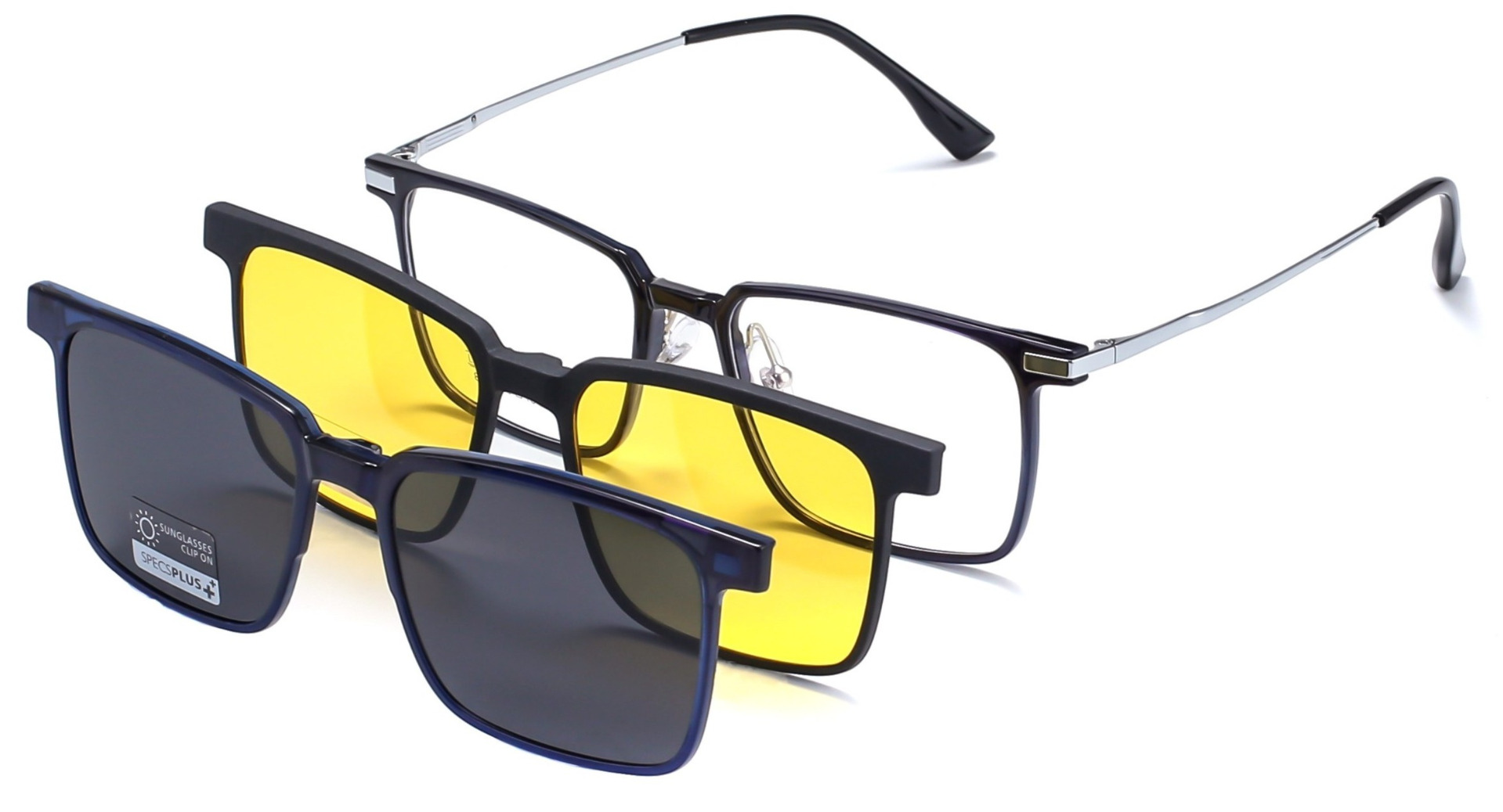 Melvin Clip-On Rx Sunglases Unisex Clip-On Sunglasses, Fashion, Tinted, Discount, Prescription Glasses