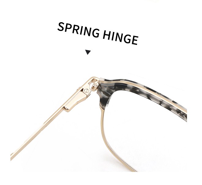 Stamford Prescription Glasses Gold - Spring Hinge Eyeglasses