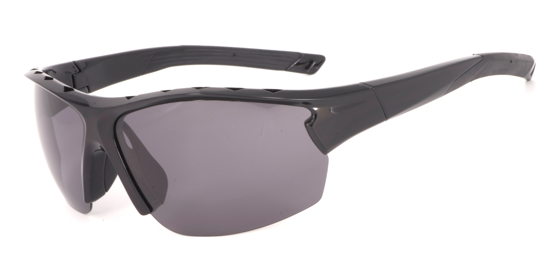Temple Prescription Sports Glasses - Cycling, Fishing, Jogging and Baseball Sunglasses - Polarized or Transition Lenses