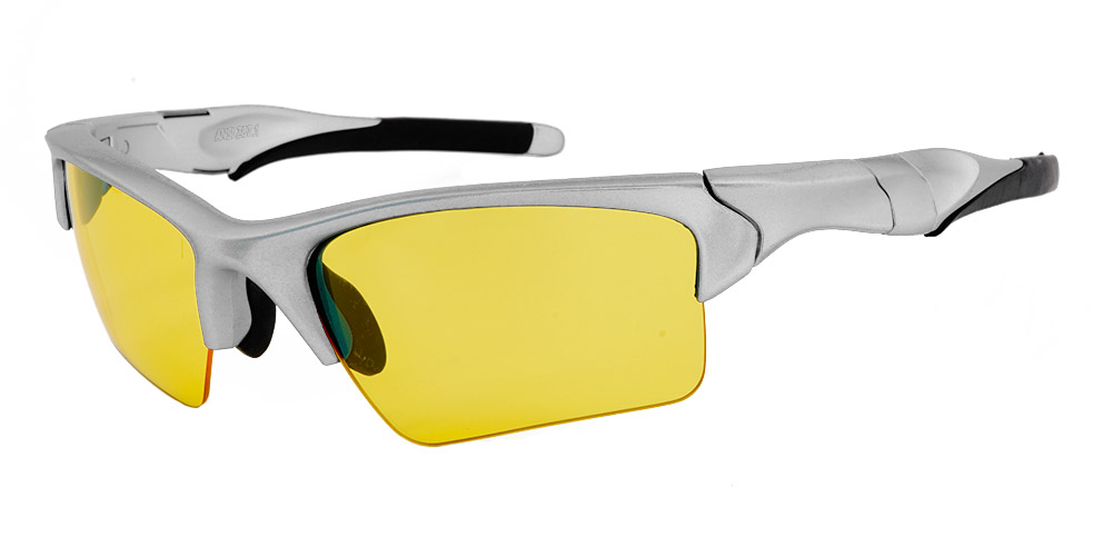 Elmira Prescription Sports Sunglasses Silver