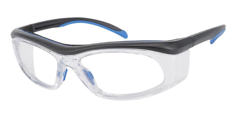 Auburn Prescription Safety Glasses Blue - ANSI Z87.1 Certified