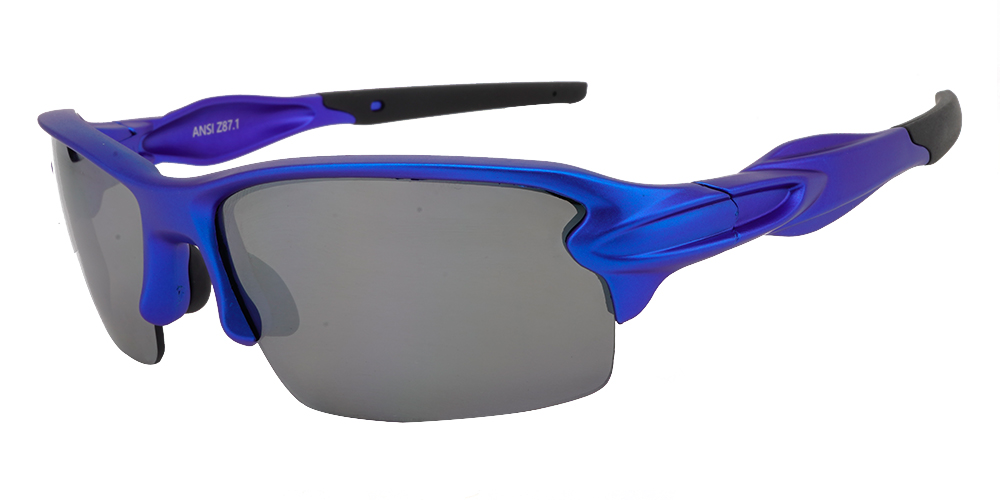 Cohoes Prescription Safety Glasses Metallic Blue
