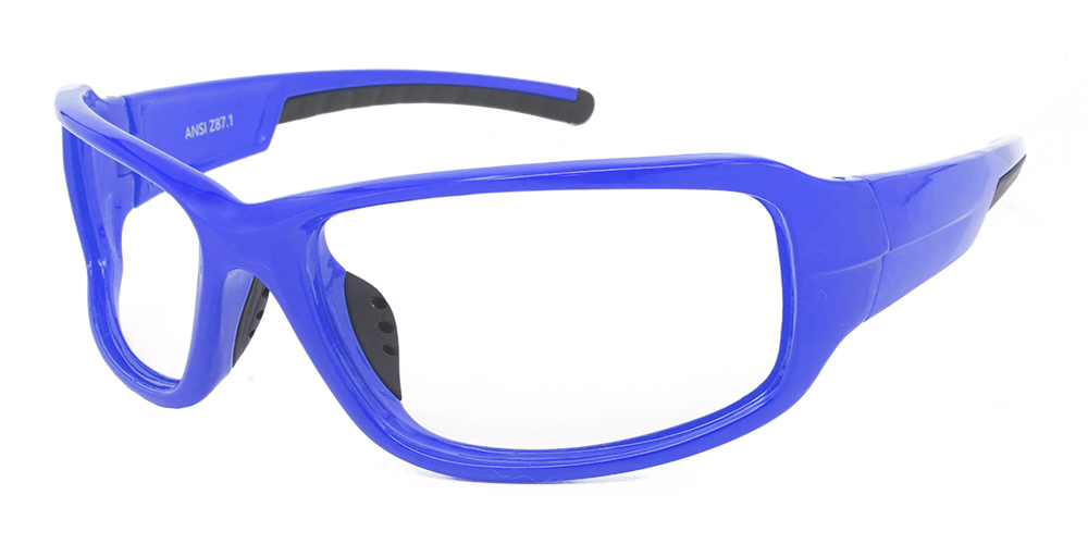 Dunkirk Prescription Safety & Sports Glasses Blue