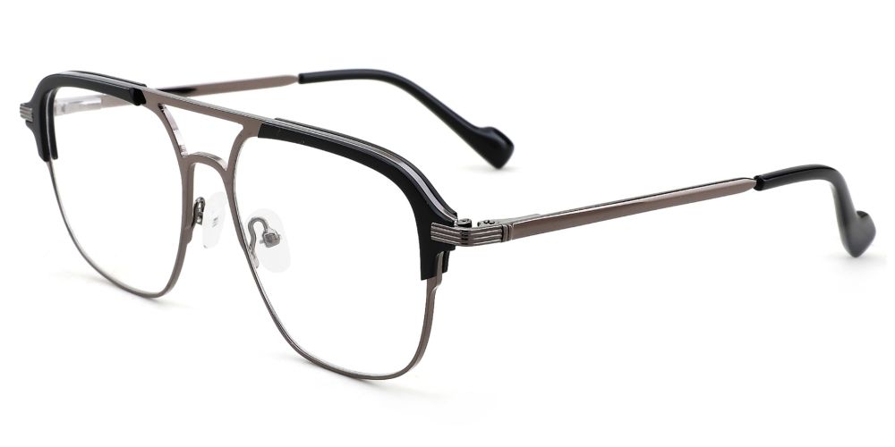 Stamford Prescription Glasses Black - Spring Hinge Eyeglasses