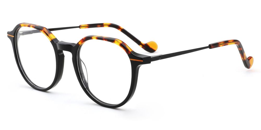 Mcallen Prescription Glasses Tortoise - Spring Hinge Eyeglasses
