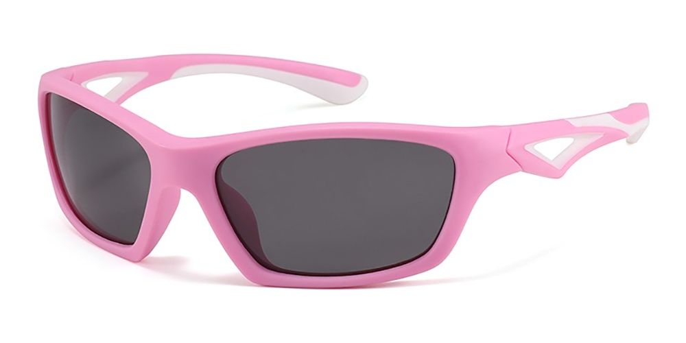 Olivia Pink Prescription Sports Goggles For Kids - Soft Gel Padding - Soccer, Football, Basketball, Baseball