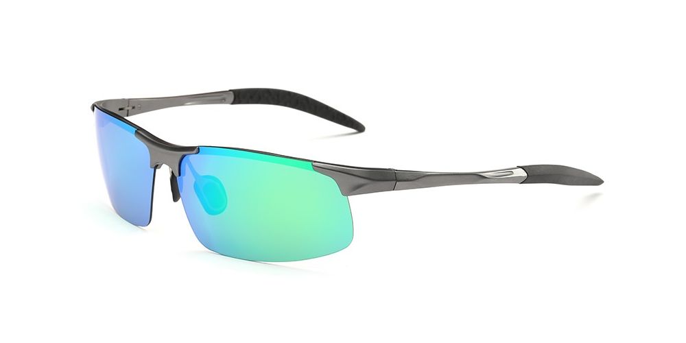 Lehi Prescription Sports Sunglasses Gun Metal - Super Light Aluminum Eyewear