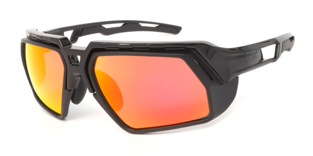 Pinnacle Prescription Sports Glasses - Cycling, Fishing, Baseball and Motorcycle Goggles - Polarized or Transition Lenses