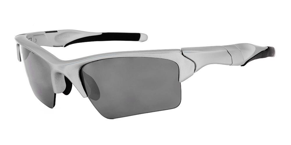 Elmira Prescription Sports Sunglasses Silver