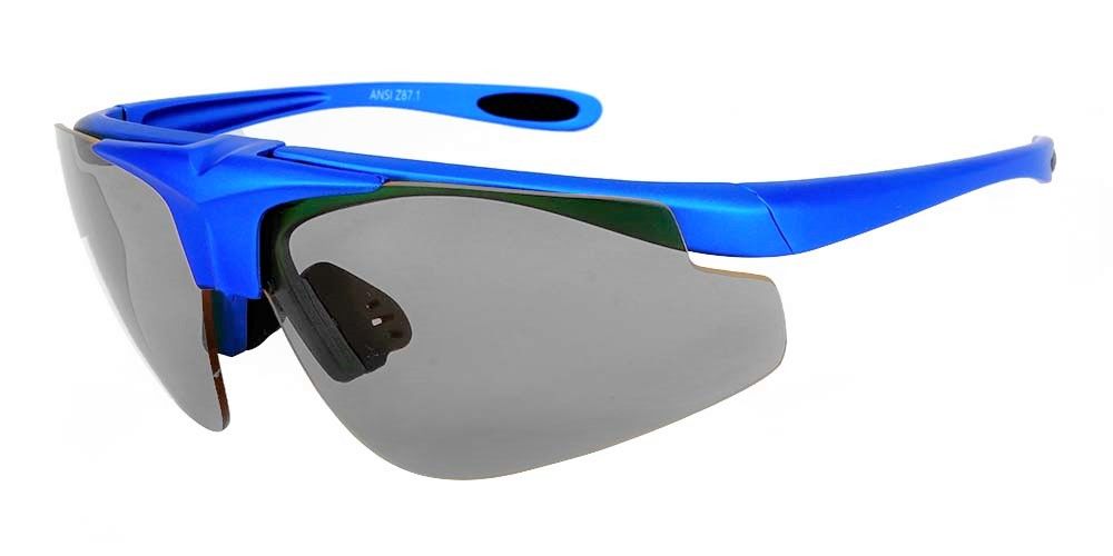 Buffalo Prescription Safety & Sports Glasses Blue RX Inserts RX