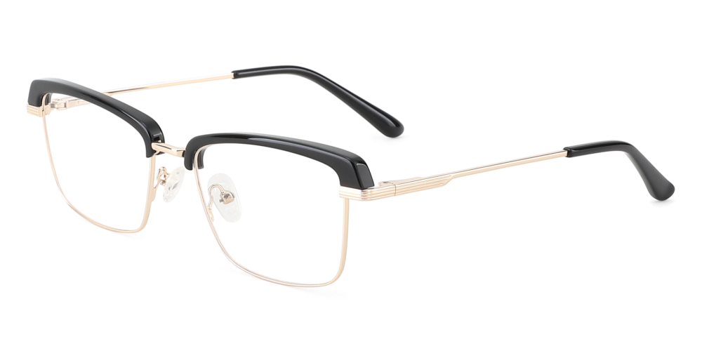Alizee Prescription Glasses Black - Spring Hinge Eyeglasses