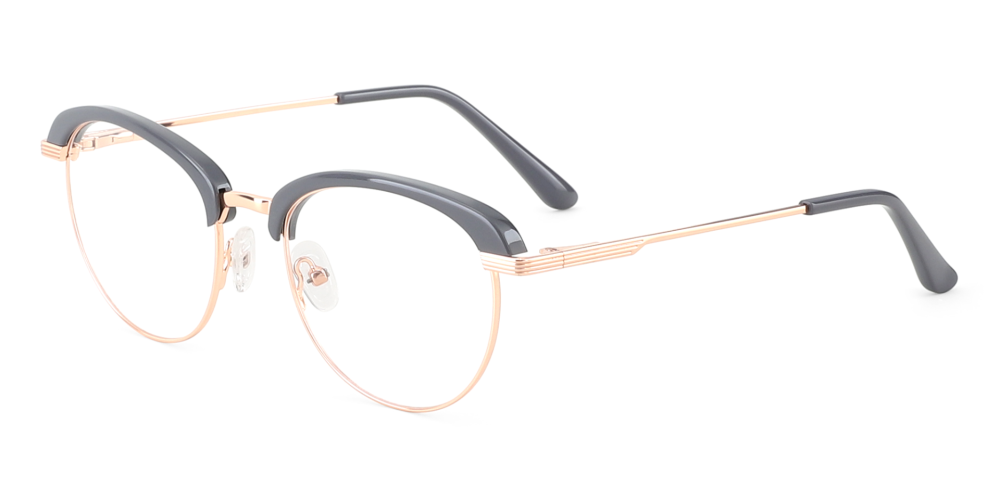 Harper Prescription Glasses Black Gold