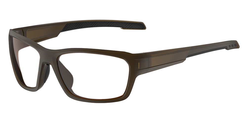 Matrix Ennis Prescription Safety Glasses Brown - ANSI Z87.1 Certified - Construction, Industrial and Tactical Glasses