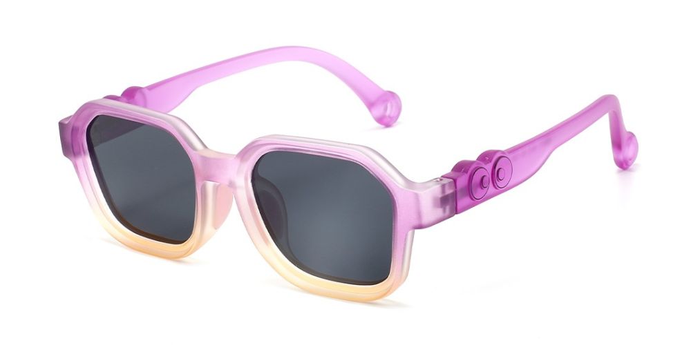 Oliver Purple RX Sunglasses For Youth - Kids Friendly Impact Resistant - Boys and Girls Prescription Eyeglasses 