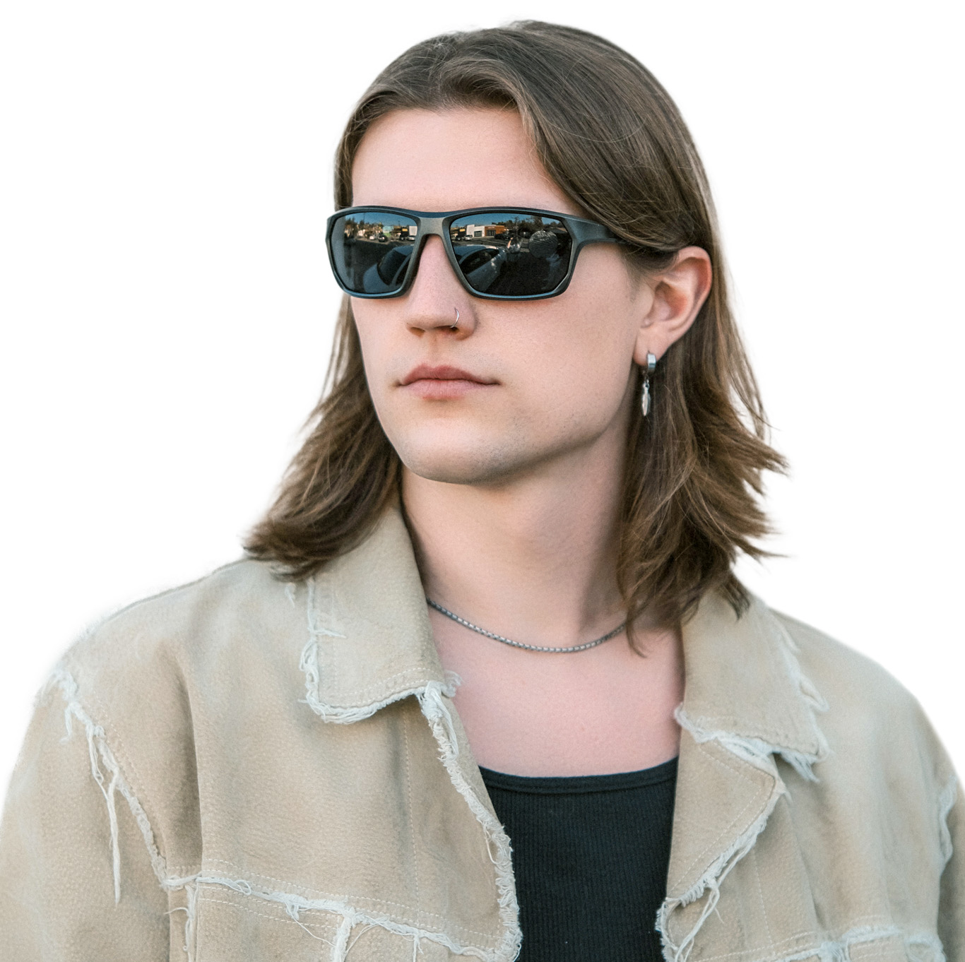 Matrix Upton Prescription Sports Safety Sunglasses Black - Cycling, Tennis and Baseball Glasses