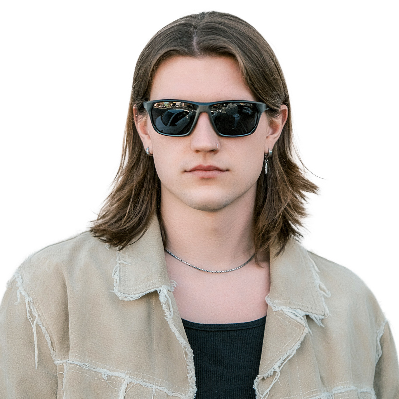 Matrix Upton Prescription Safety Glasses Silver - ANSI Z87.1 Certified - Construction, Industrial or Tactical Glasses