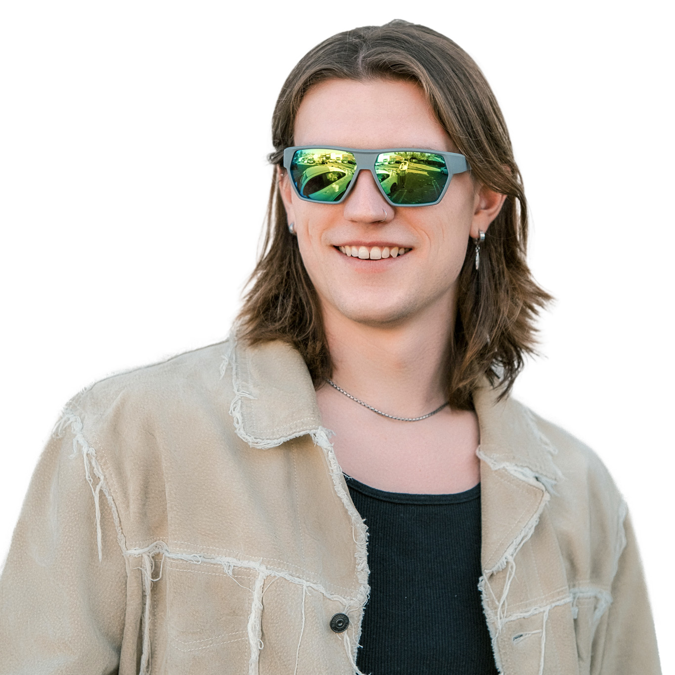 Matrix Belgrade Prescription Safety Glasses Silver - ANSI Z87.1 Certified - Industrial or Tactical Glasses