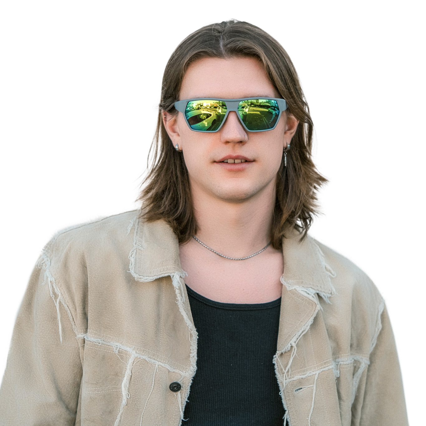 Matrix Belgrade Prescription Safety Glasses Silver - ANSI Z87.1 Certified - Industrial or Tactical Glasses