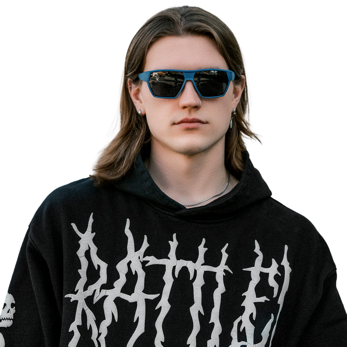 Matrix Belgrade Prescription Sports Safety Sunglasses Blue - Cycling, Tennis and Baseball Glasses