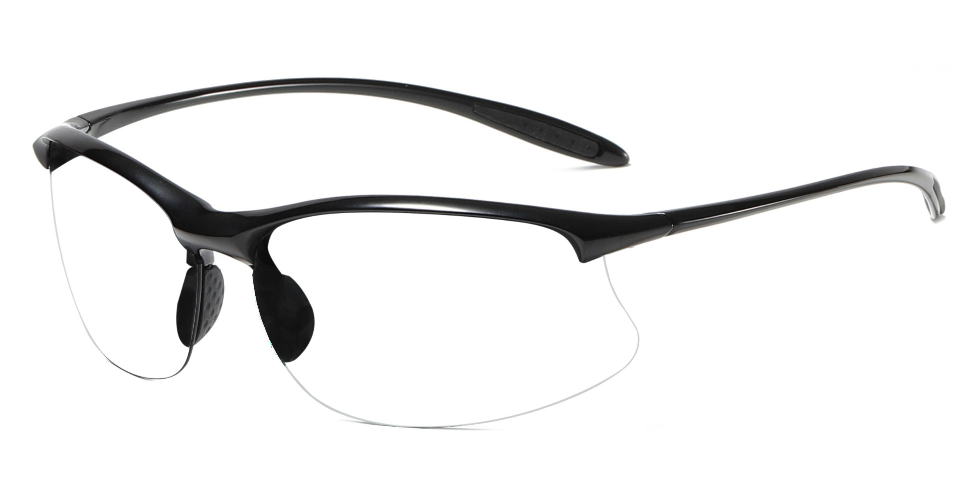 Hudson Prescription Safety Glasses Black - ANSI Z87.1