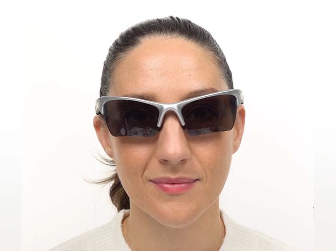 Elmira Prescription Sports Sunglasses Silver