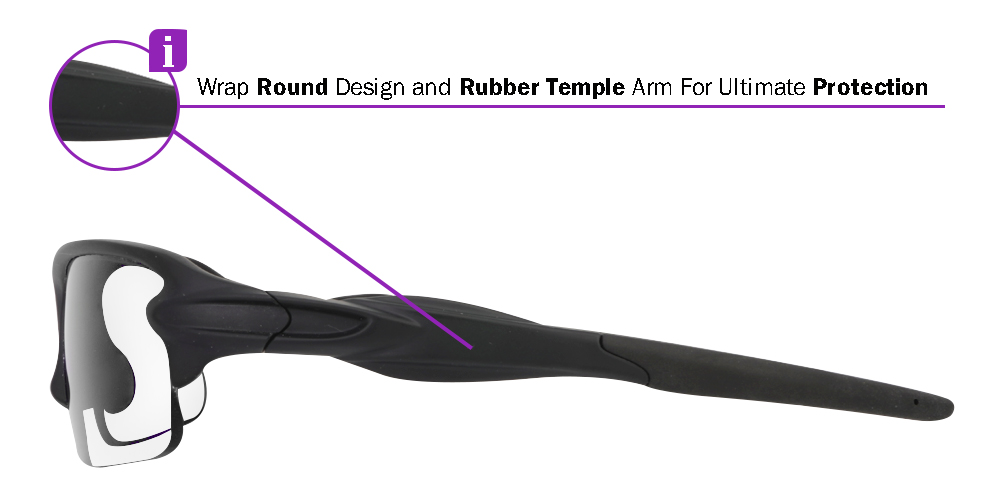 Coho Prescription Safety Glasses Black - ANSI Z87.1 Certified