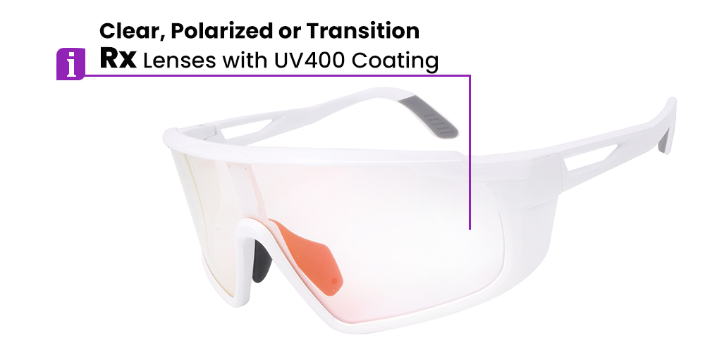 Matrix Kootenay Prescription Safety Glasses - ANSI Z87.1 Certified - Non Insert Rx Lenses - Industrial, Construction and Tactical Goggles