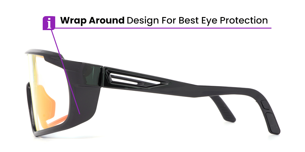 Matrix Edith Prescription Safety Glasses - ANSI Z87.1 Certified - Non Insert Rx Lenses - Industrial, Construction and Tactical Goggles