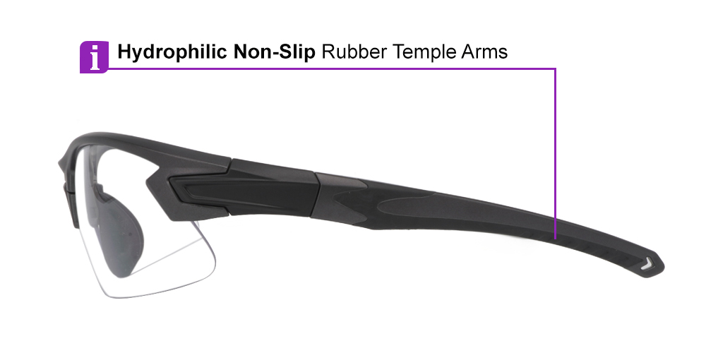 Matrix Peak Prescription Safety Glasses - ANSI Z87.1 Certified - Indutrial, Construction and Shooting Glasses