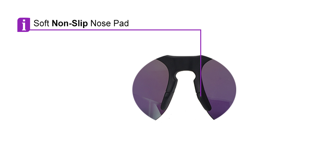 Matrix Aurora Prescription Safety Sports Sunglasses -- Jogging, Cycling and Golfing Glasses