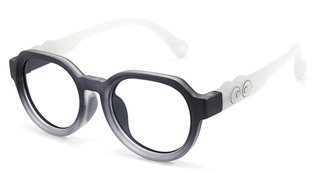 Elijah Black RX Glasses For Youth - Kids Friendly Impact Resistant - Boys and Girls Prescription Eyeglasses 