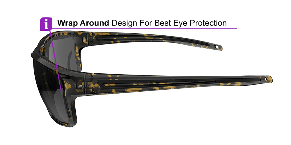Matrix Chinook Prescription Safety Glasses Tortoise - ANSI Z87.1 Certified - Industrial or Tactical Glasses