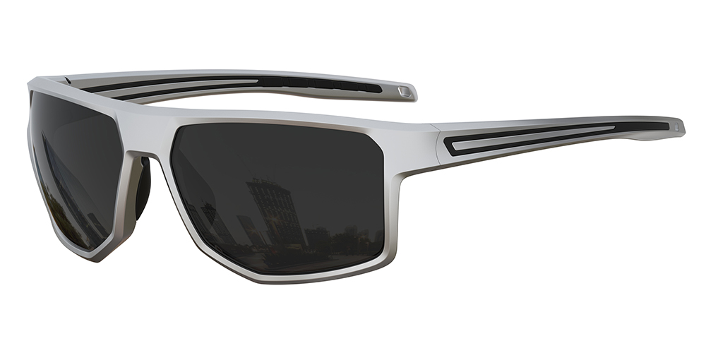 Matrix Victor Prescription Sports Safety Sunglasses Silver - Cycling, Tennis and Baseball Glasses