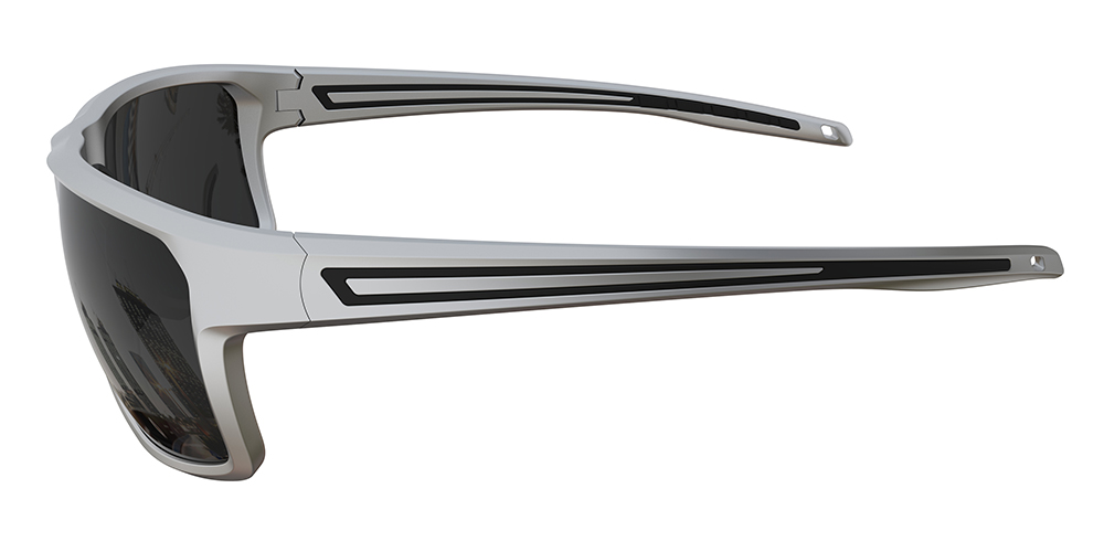 Matrix Victor Prescription Sports Safety Sunglasses Silver - Cycling, Tennis and Baseball Glasses