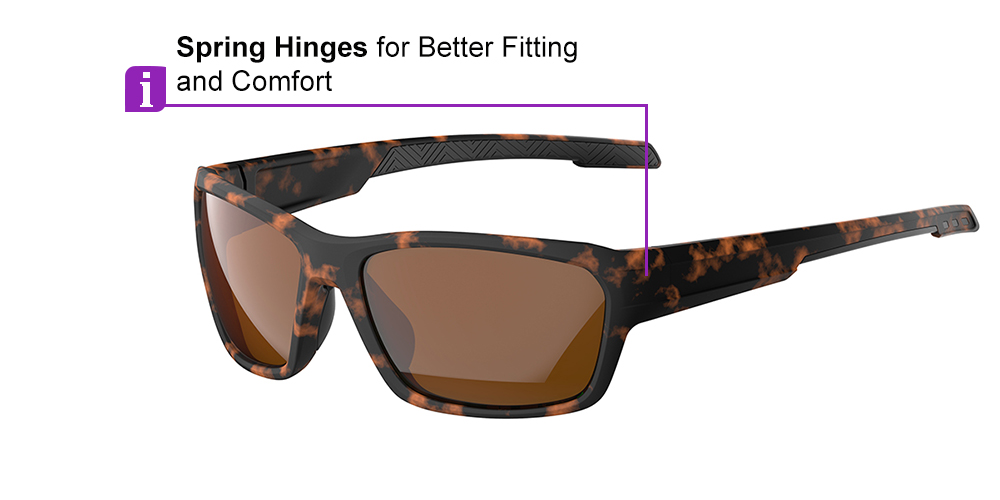 Matrix Ennis Prescription Sports Safety Sunglasses Tortoise - Cycling, Tennis and Baseball Glasses